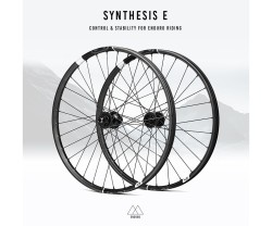 Crankbrothers Hjulset 275" Synthesis E 9/10/11 Speed SRAM/Shimano 6-bult 15x110/12x148 mm Carbon TLR svart